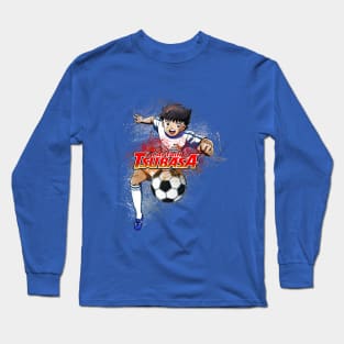 Captain Tsubasa Popart Long Sleeve T-Shirt